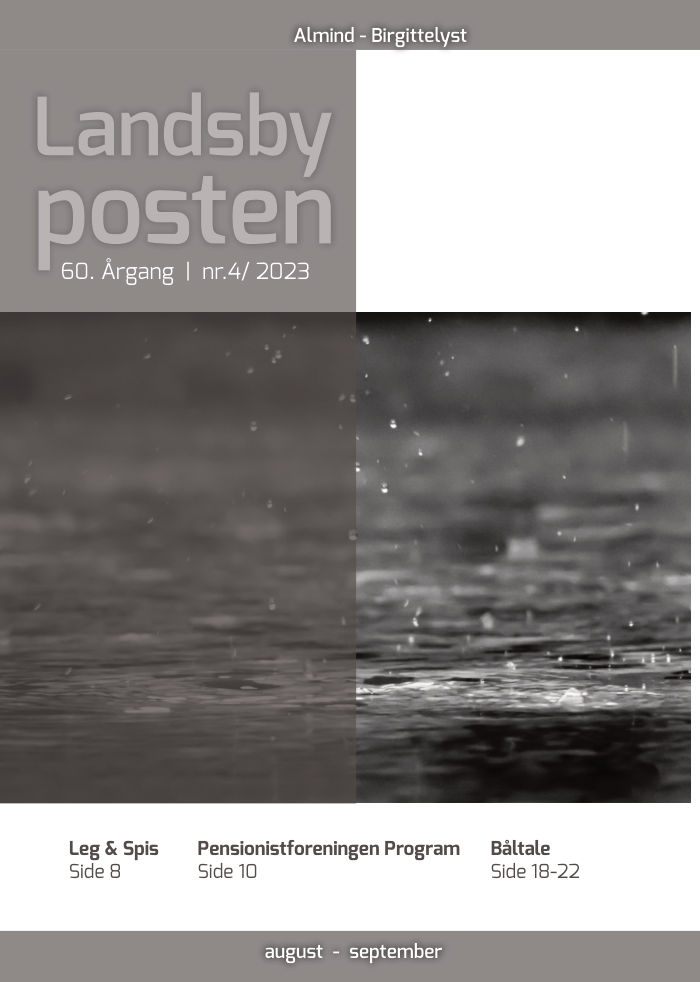 Forside: August–September 2023
